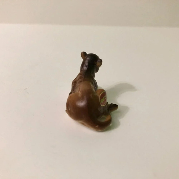 Vintage Miniature Lioness Lion Bone China  Figurine Japan 1 Inch Tall Figure - Picture 4 of 14